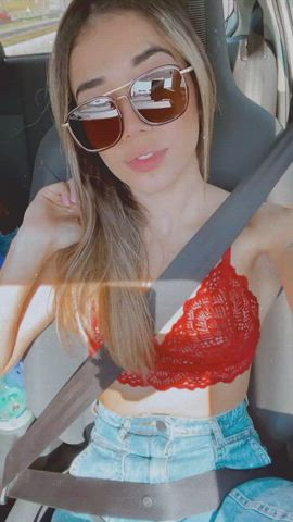 19 years old amateur brunette car cute extra small latina petite teen clip
