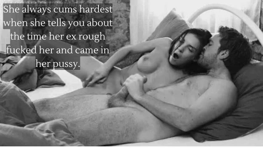 But you still cum pretty hard when she does!