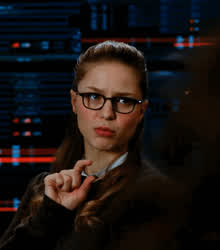 Melissa Benoist telling us about why she’s frustrated with her husband...