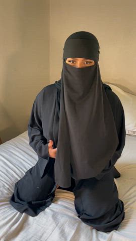Could you handle a big titted hijabi slut like me?
