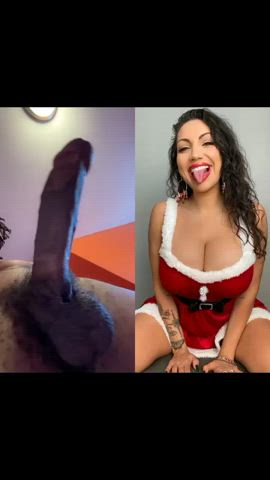 bbc babe babecock big dick big tits masturbating clip