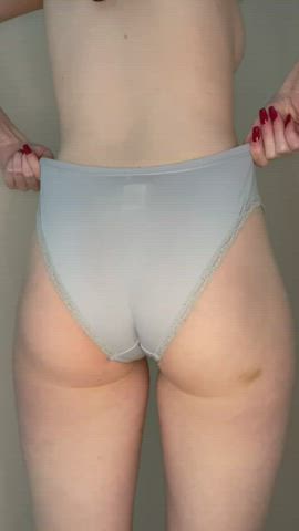 amateur ass brunette panties petite skinny teen underwear clip