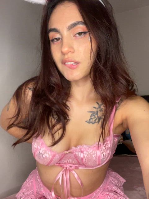 bunny cosplay latina natural tits nipple piercing onlyfans petite pierced teen tits