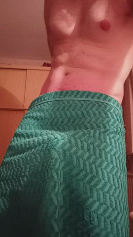 Teasing with my towel for you