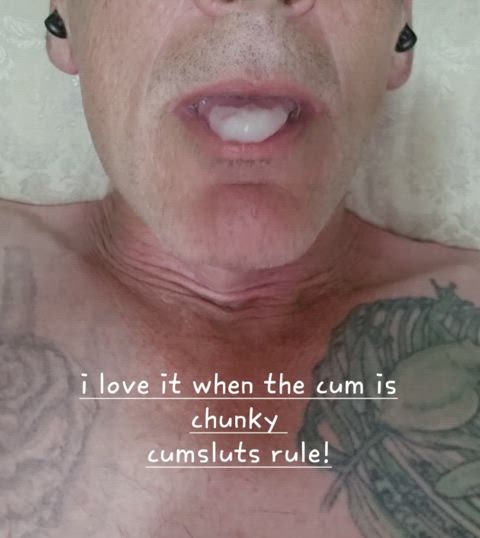 autofellatio caption cum cum eating instructions cum in mouth cum licking cumshot