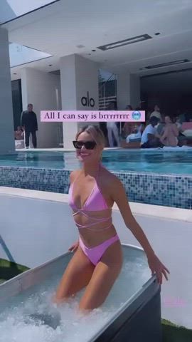 Bikini Celebrity Small Tits clip