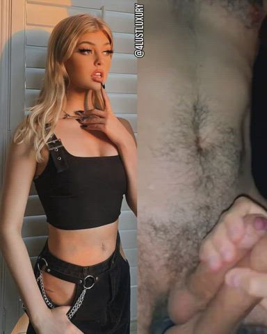 babecock big dick blonde cock worship frotting gay orgasm split screen porn tiktok