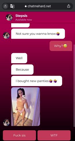 Stepsis bought new panties [Part 1]