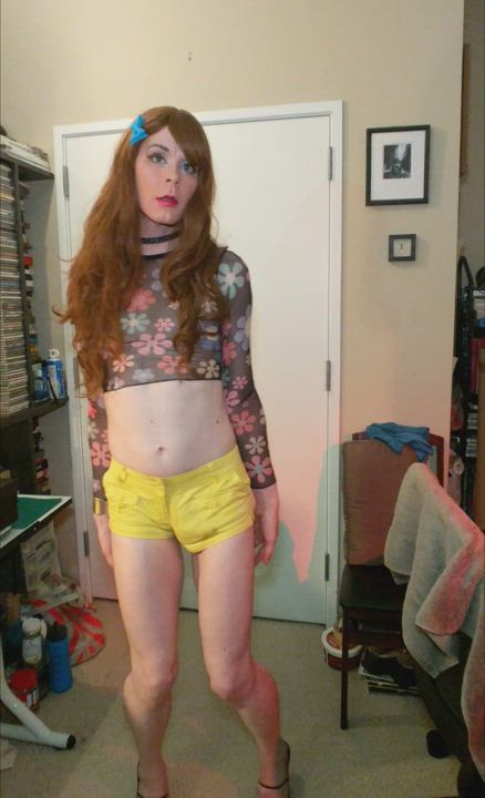 crossdressing femboy sissy clip