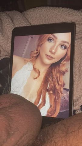 Pathetic cuck can’t get enough of my bbc on his cute red headed sister