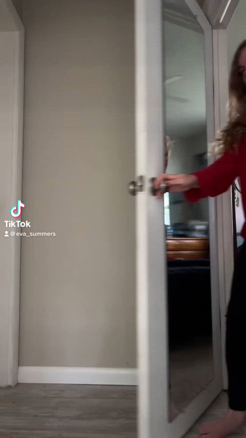 "And why aren't you in uniform?" - NSFW Petite Pawg TikTok Cosplay Slave