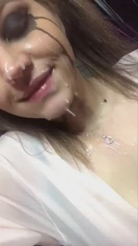 Cum Cumshot Cute Facial Tight Pussy White Girl clip