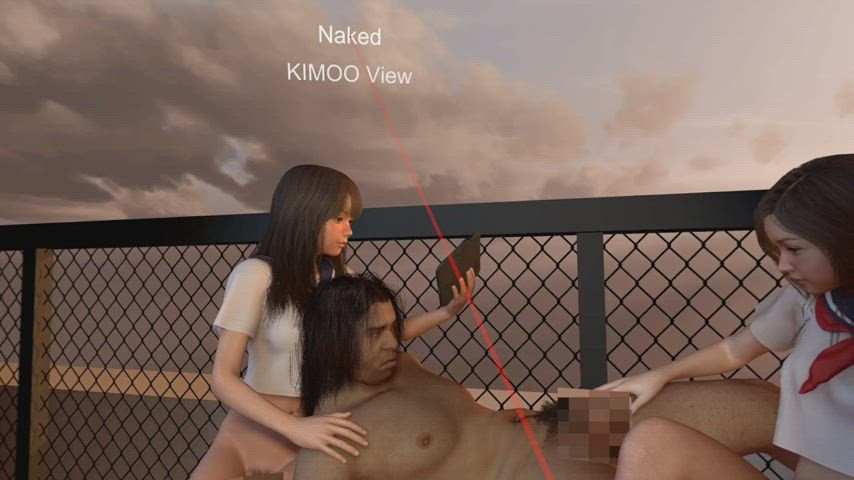 3D Hentai Japanese VR clip