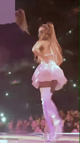 Shaking her booty