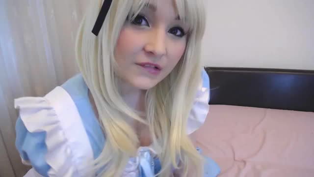 Alice in Wonderland fingers both holes (Preview)
