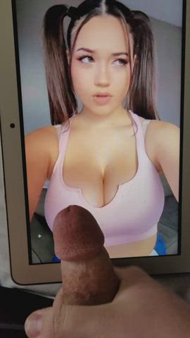Sofia Gomez's big tits made me burst!🥵💦💦 DM for the pics!