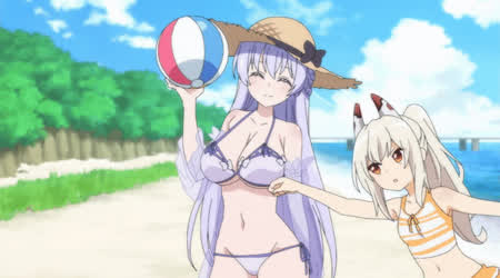 Anime Beach Big Tits Bikini Ecchi clip