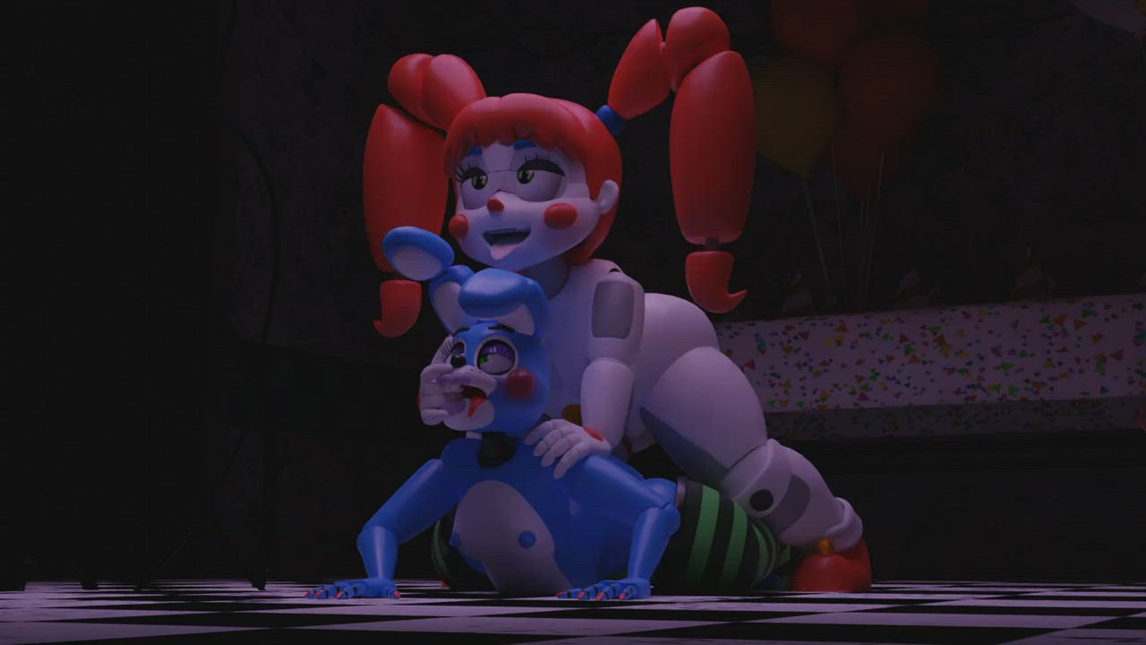 Circus baby makes Bonnie her bitch (It has sound)