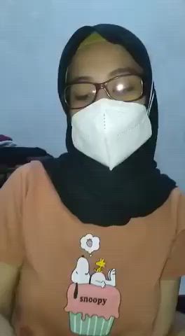 Handjob Hijab Mask Muslim clip