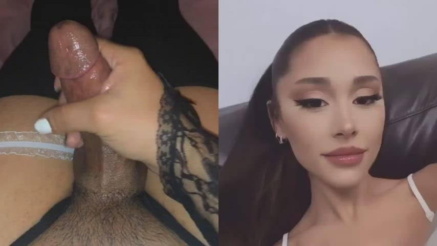 Ariana even makes girlcocks hard??