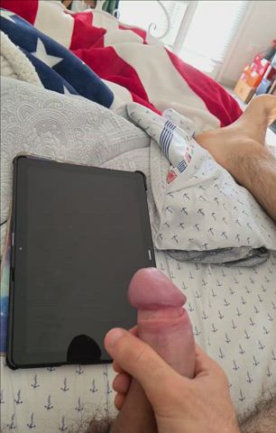 big balls big dick cock cum cumshot male masturbation masturbating penis clip