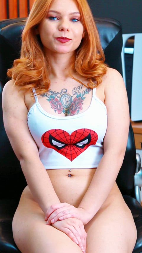 Me as Mary Jane from Spider Man