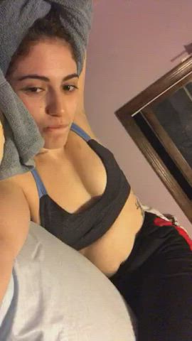 Accidental Boobs Camgirl Exposed Latina