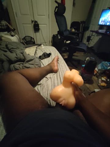 bbc big dick cock fleshlight fucktoy masturbating monster cock sex toy toy toys clip