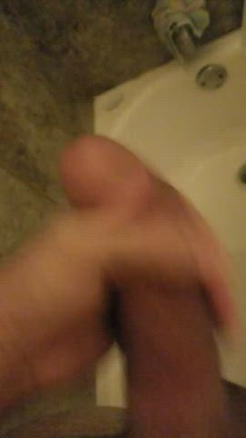 Big Dick Cumshot Shower Solo clip