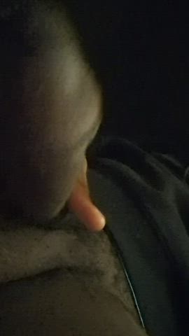 you trying to get your throat stretched before or after I gape that ass