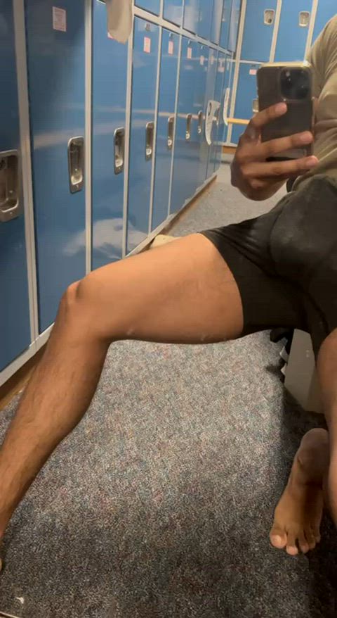 What do we think about cock out in gym locker rooms? Honestly
