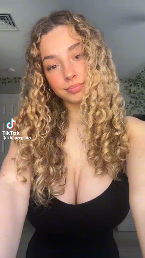 big tits blonde teen tiktok tits r/tiktits clip