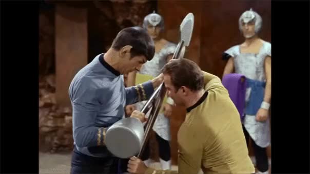 Kirk Spock duel Star trek