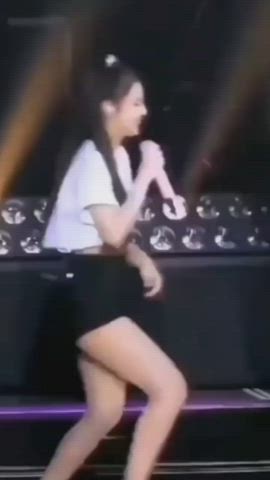 Yeah just bend over and I like the view of your tight round ass Jennie I want to