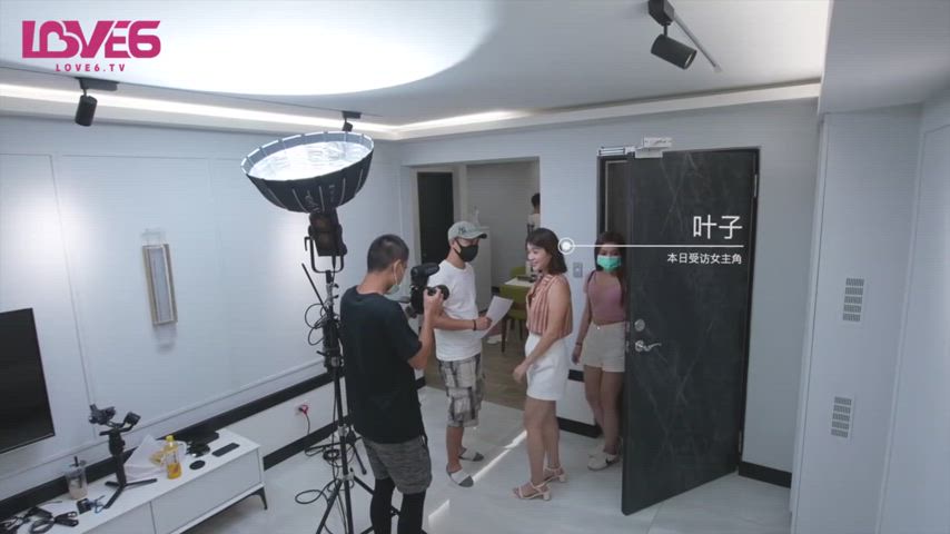 asian babe behind the scenes clip