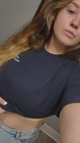 flashing my big areolas at work, would you suck them while the boss isn't looking?