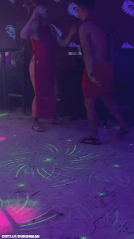 amateur blowjob club dancing exhibitionist nightclub nudity public clip