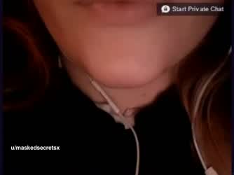 Blowjob Cam Deepthroat Oral Teen Toy Webcam clip