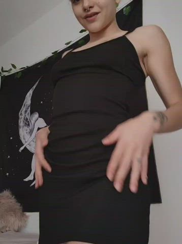 Amateur Booty Dress Teen Upskirt clip