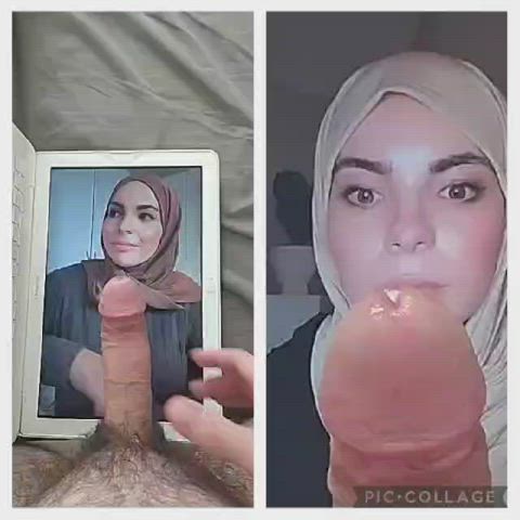 Double hijab tribute