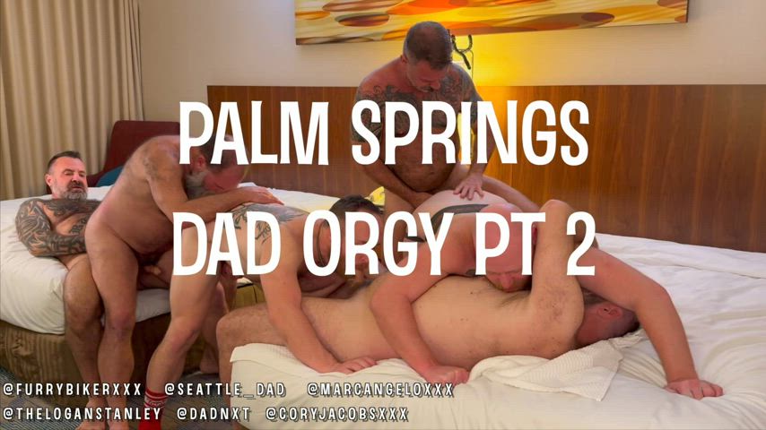 Dads and Son Orgy!