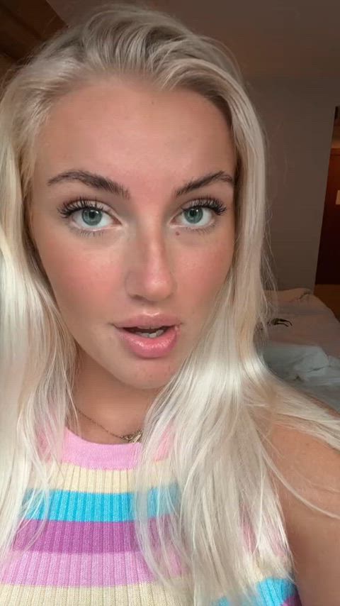 ahegao blonde dirty talk joi moaning onlyfans talking dirty tease tiktok r/holdthemoan