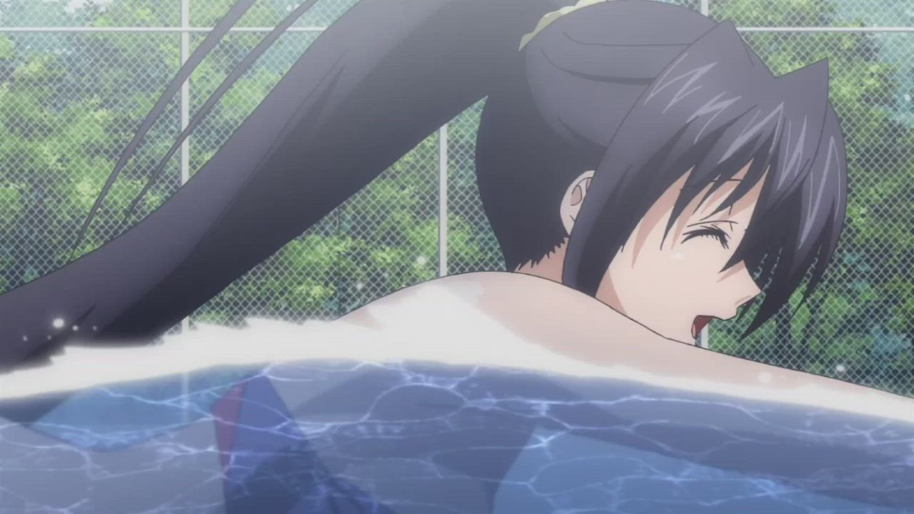 Anime Big Tits Bouncing Tits Ecchi Jiggling Swimming Pool clip