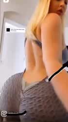 Bubble Butt Thick White Girl clip