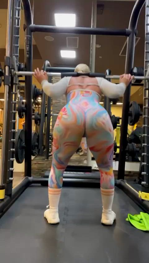 ass gym leggings clip