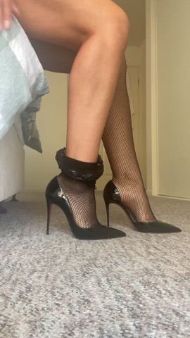 Wondering if my thigh highs look good with my heels