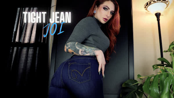 ass big ass femdom joi jeans milf pov redhead sensual thong clip