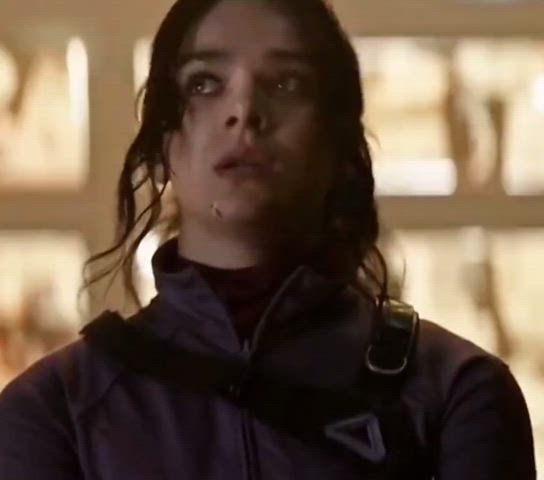 celebrity hailee steinfeld riding superheroine clip