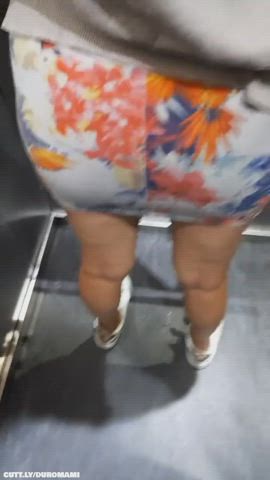 amateur ass big ass elevator flashing groping hotwife masturbating public clip