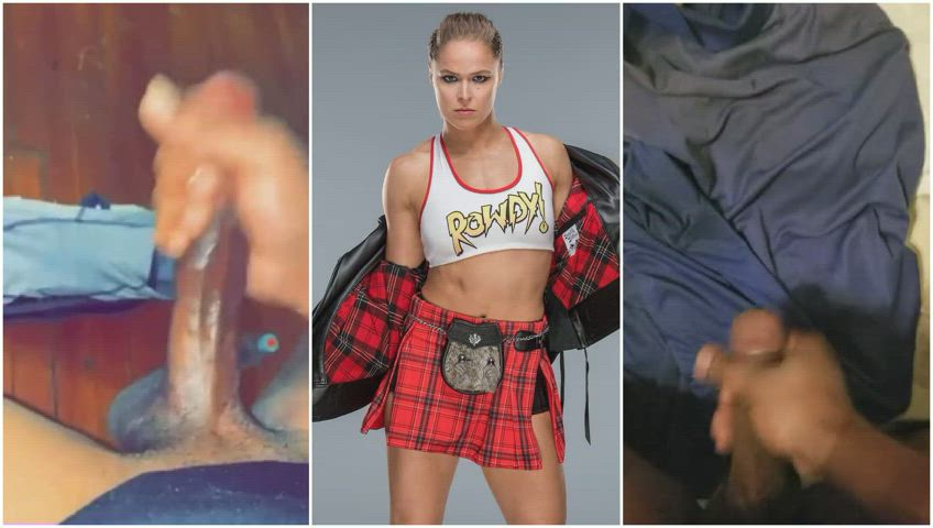 Ronda Rousey making Black cocks explode